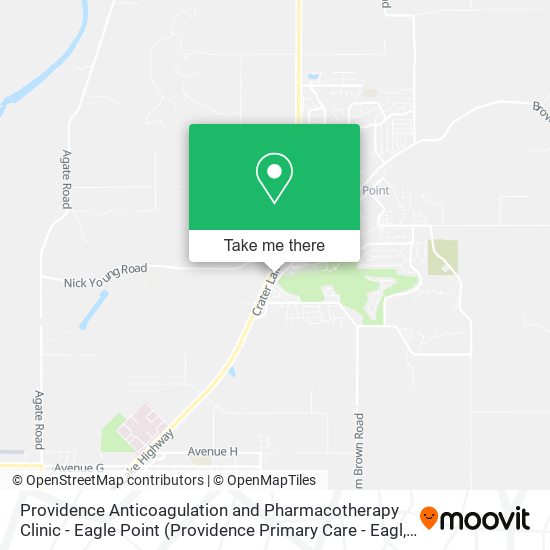 Providence Anticoagulation and Pharmacotherapy Clinic - Eagle Point map