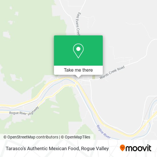 Tarasco's Authentic Mexican Food map