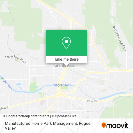 Manufactured Home Park Management map