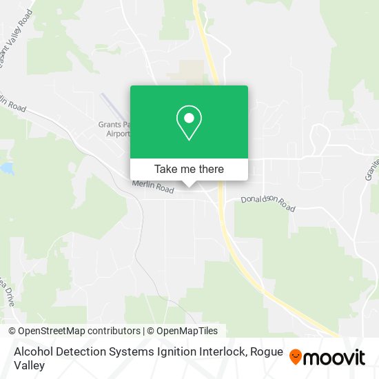 Alcohol Detection Systems Ignition Interlock map