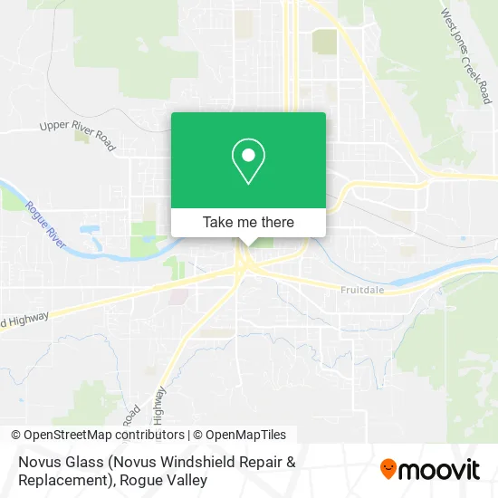Mapa de Novus Glass (Novus Windshield Repair & Replacement)