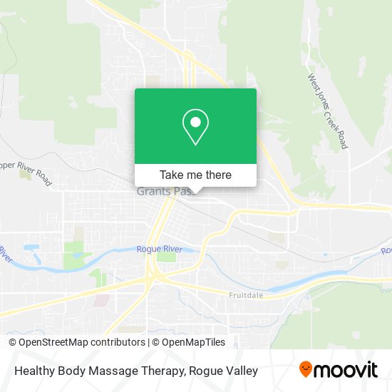 Healthy Body Massage Therapy map