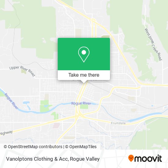 Vanolptons Clothing & Acc map