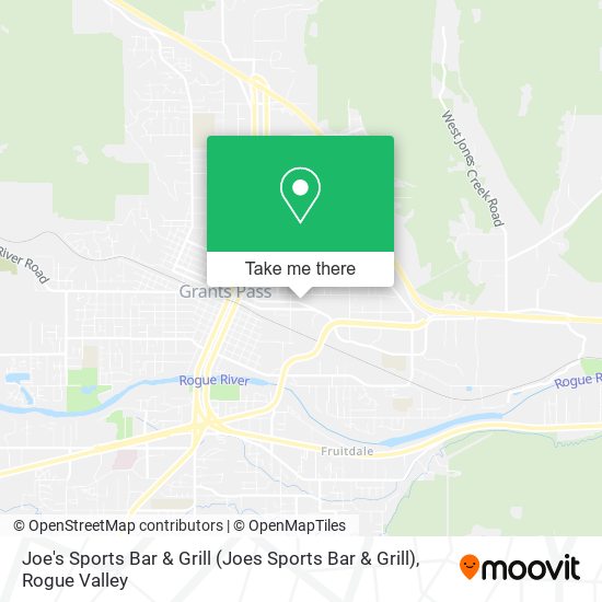 Joe's Sports Bar & Grill (Joes Sports Bar & Grill) map