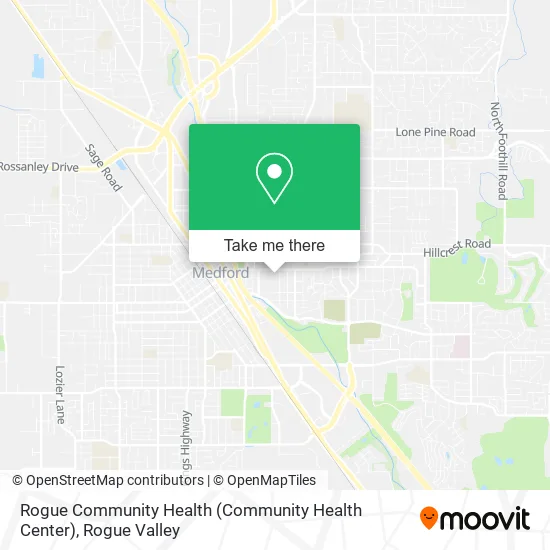 Rogue Community Health (Community Health Center) map