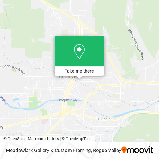 Meadowlark Gallery & Custom Framing map