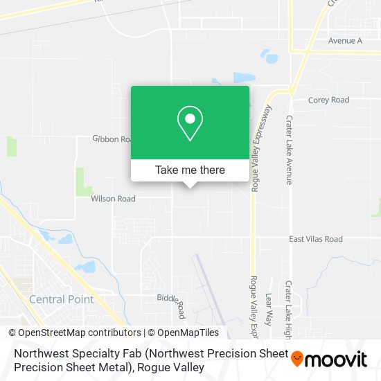 Northwest Specialty Fab (Northwest Precision Sheet Precision Sheet Metal) map