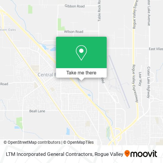 LTM Incorporated General Contractors map