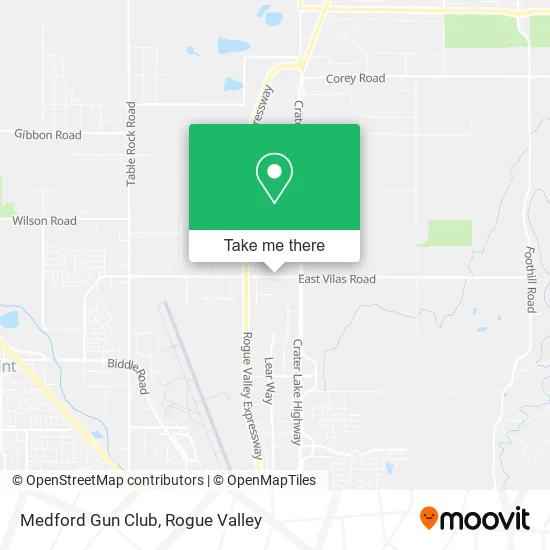 Medford Gun Club map