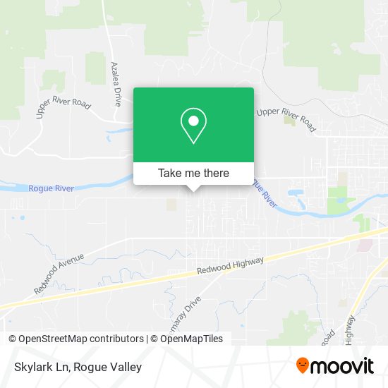 Mapa de Skylark Ln