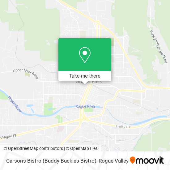Carson's Bistro (Buddy Buckles Bistro) map