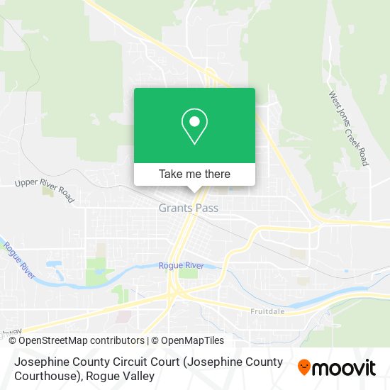 Mapa de Josephine County Circuit Court (Josephine County Courthouse)