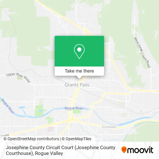 Josephine County Circuit Court (Josephine County Courthouse) map
