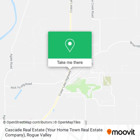 Mapa de Cascade Real Estate (Your Home Town Real Estate Company)