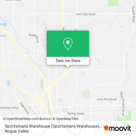 Sportsman's Warehouse (Sportsmans Warehouse) map