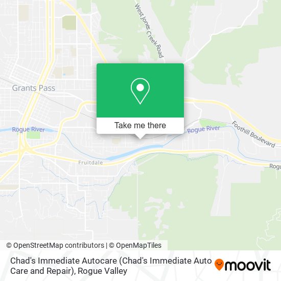 Mapa de Chad's Immediate Autocare (Chad's Immediate Auto Care and Repair)