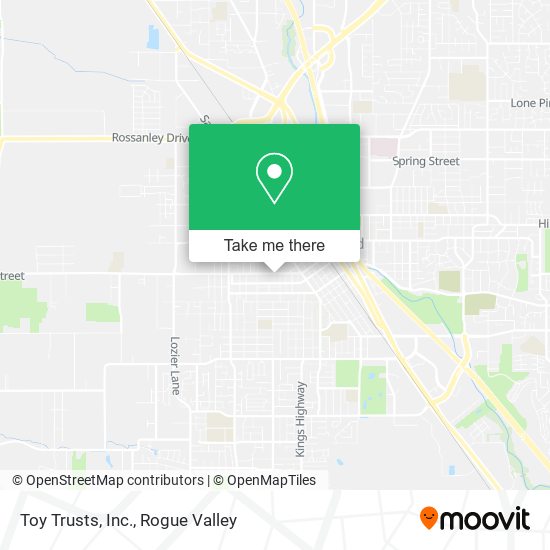 Toy Trusts, Inc. map