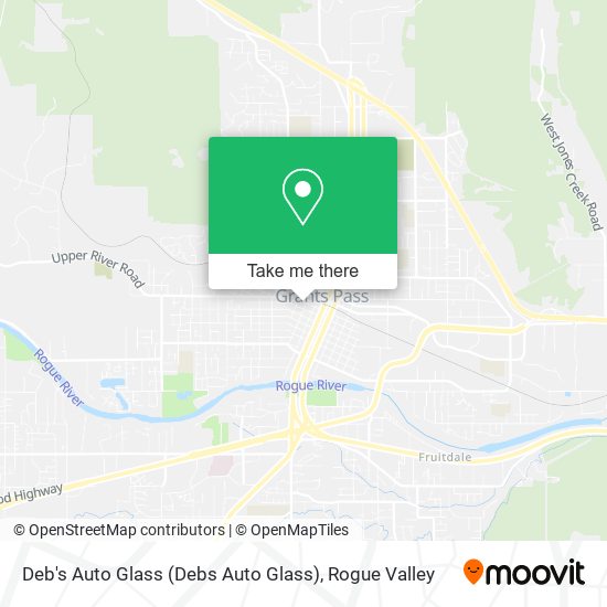 Mapa de Deb's Auto Glass (Debs Auto Glass)