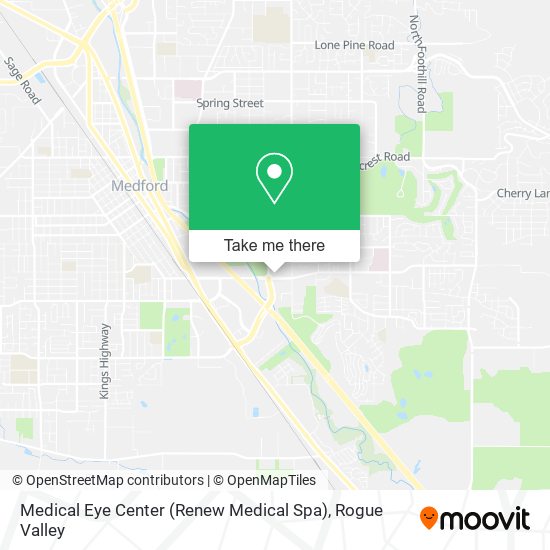 Mapa de Medical Eye Center (Renew Medical Spa)