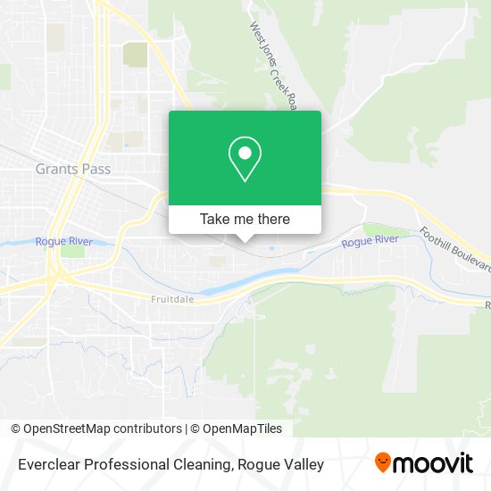 Mapa de Everclear Professional Cleaning