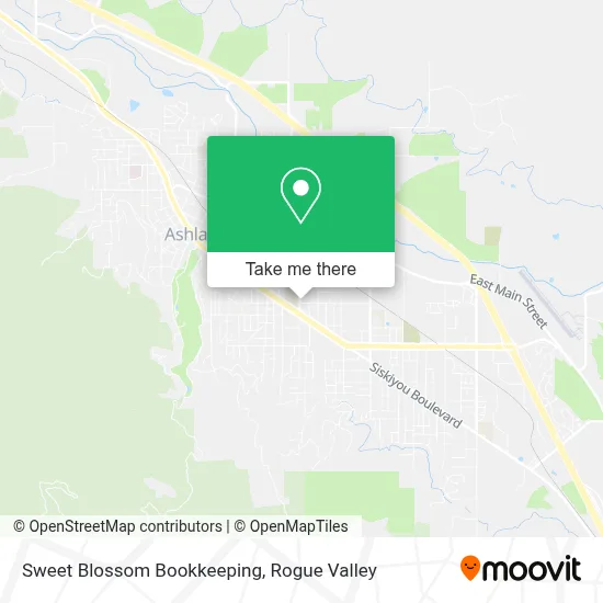 Sweet Blossom Bookkeeping map