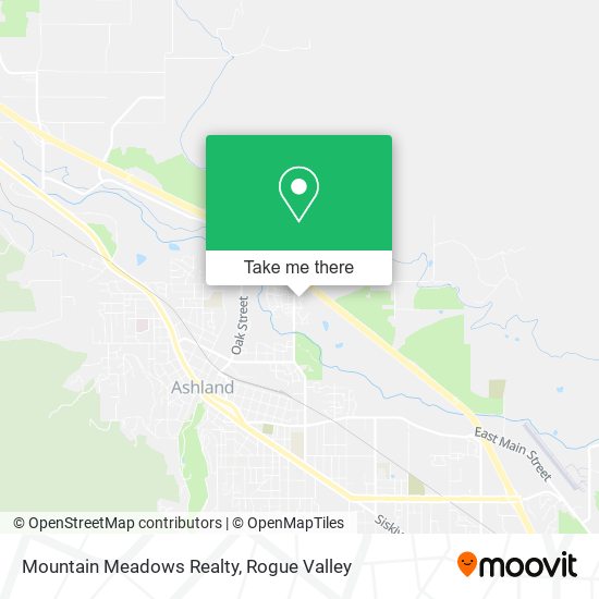 Mapa de Mountain Meadows Realty