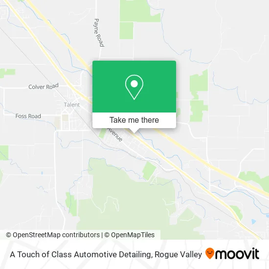 A Touch of Class Automotive Detailing map