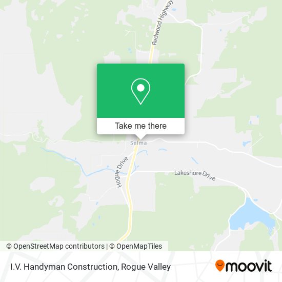 I.V. Handyman Construction map