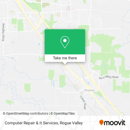 Computer Repair & It Services map