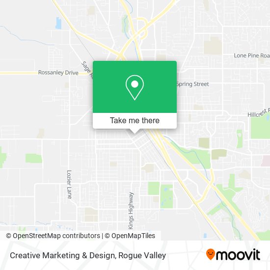 Mapa de Creative Marketing & Design
