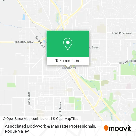 Associated Bodywork & Massage Professionals map