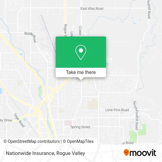 Nationwide Insurance map