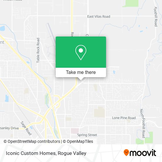 Iconic Custom Homes map