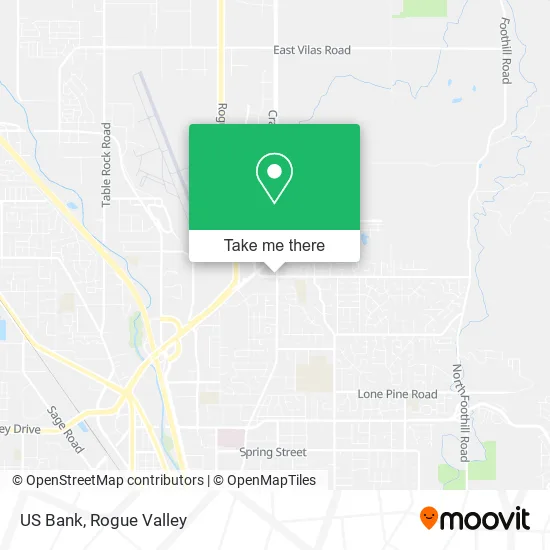 Mapa de US Bank