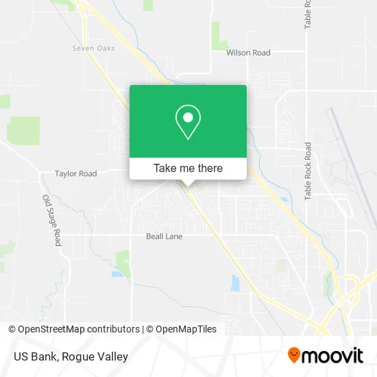 US Bank map