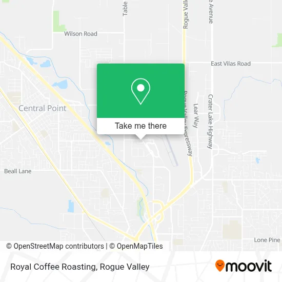Royal Coffee Roasting map
