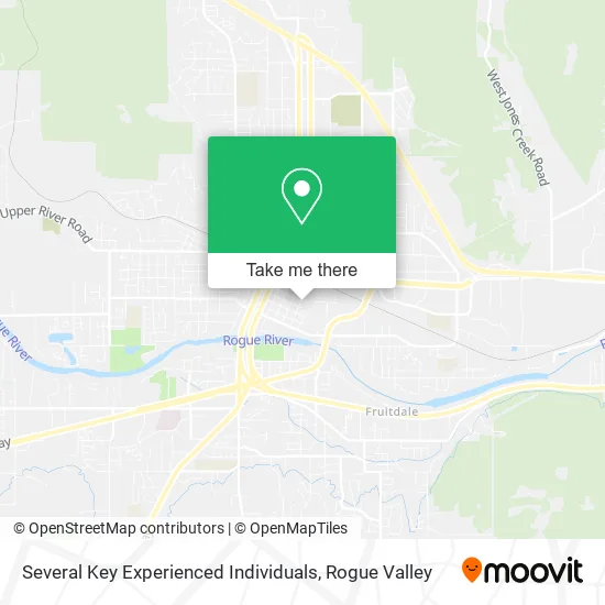 Several Key Experienced Individuals map