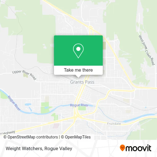 Weight Watchers map