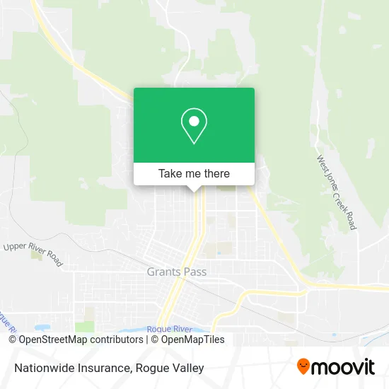 Nationwide Insurance map