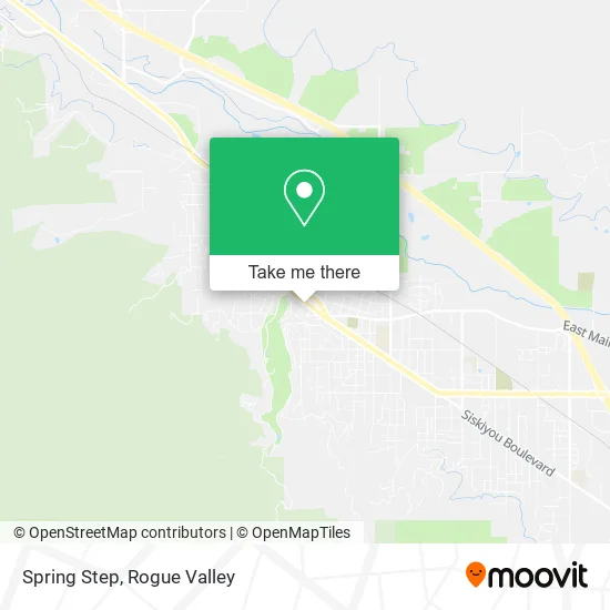Spring Step map