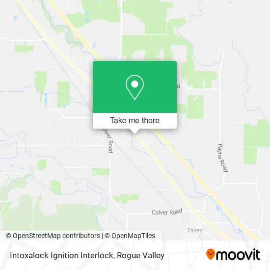 Intoxalock Ignition Interlock map