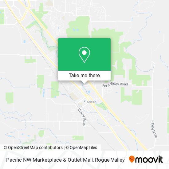 Mapa de Pacific NW Marketplace & Outlet Mall