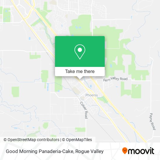 Mapa de Good Morning Panaderia-Cake