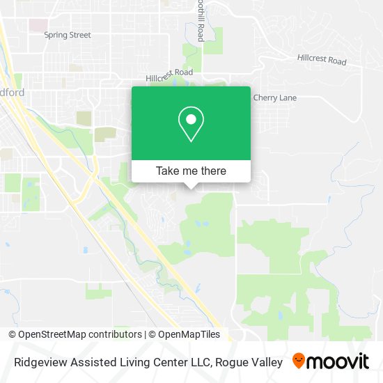 Mapa de Ridgeview Assisted Living Center LLC