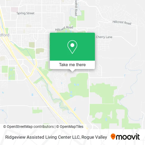Mapa de Ridgeview Assisted Living Center LLC