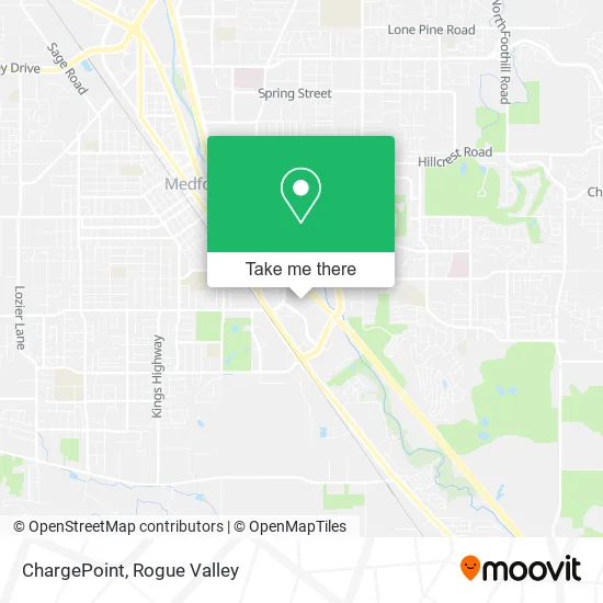 ChargePoint map