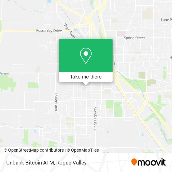 Unbank Bitcoin ATM map