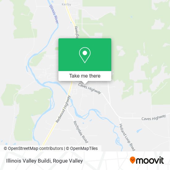 Mapa de Illinois Valley Buildi