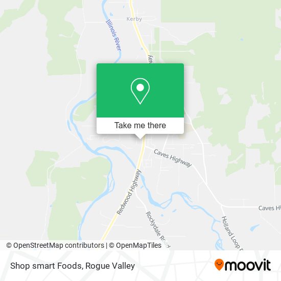 Mapa de Shop smart Foods