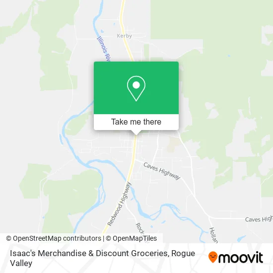 Isaac's Merchandise & Discount Groceries map